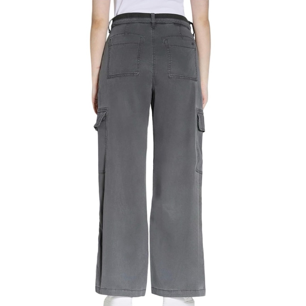 American Eagle Outfitters Gray Wide Leg Cargo Pants - Picture 2 of 7